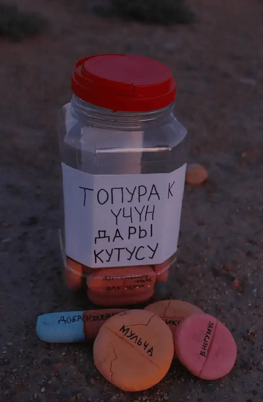 Топурак үчүн дары кутусу 1